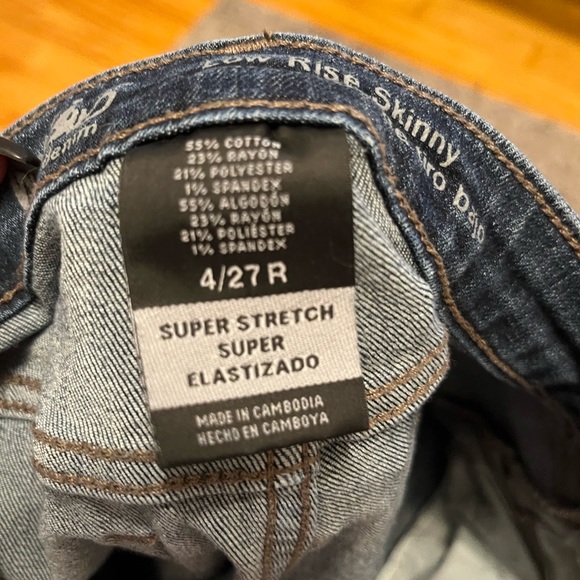 low rise jeans size 4 - Picture 2 of 4